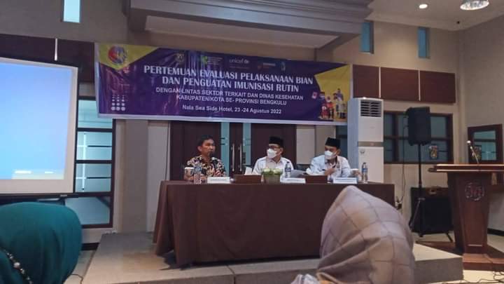 Kabid P2P Hadiri Pertemuan Evaluasi Pelaksanaan Kegiatan BIAN