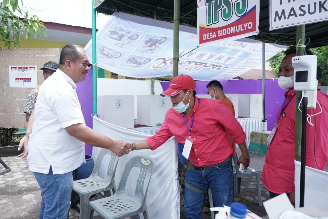 Wakil Bupati Asahan Lakukan Monitoring Pilkades
