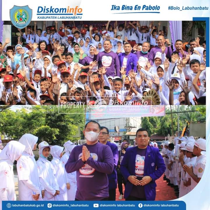 Bupati Labuhanbatu Ajak Masyarakat Untuk Senyum Sehat di HKGN