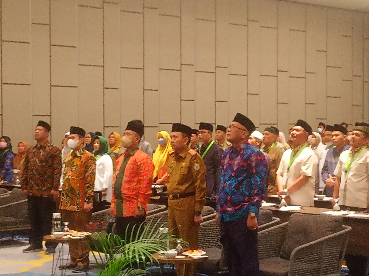 Sekda Provinsi Bengkulu, saat membuka secara resmi Rapat Koordinasi Daerah Badan Amil Zakat Nasional (BAZNAS) 