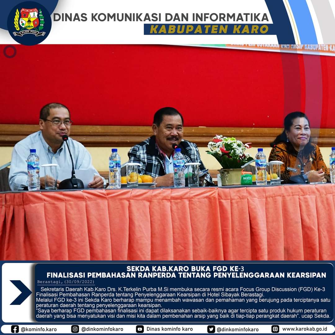 Finalisasi Pembahasan Ranperda Tentang Penyelenggaraan Kearsipan 