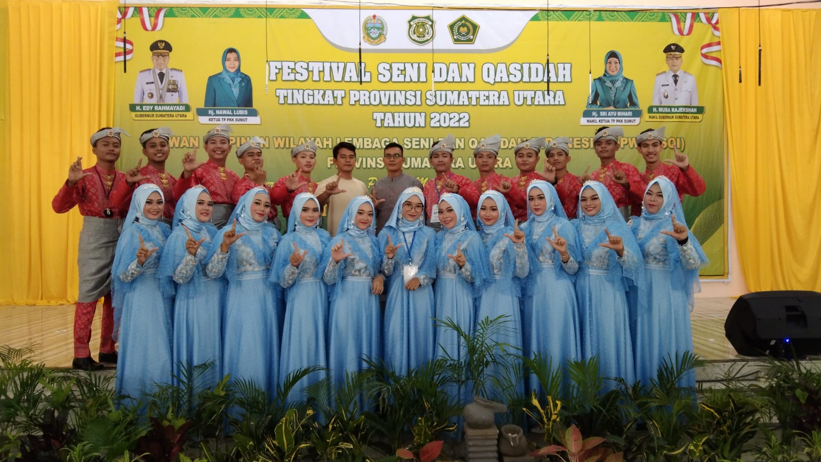 Kafilah Festival Seni Qasidah Kabupaten Asahan Raih Peringkat ke-5