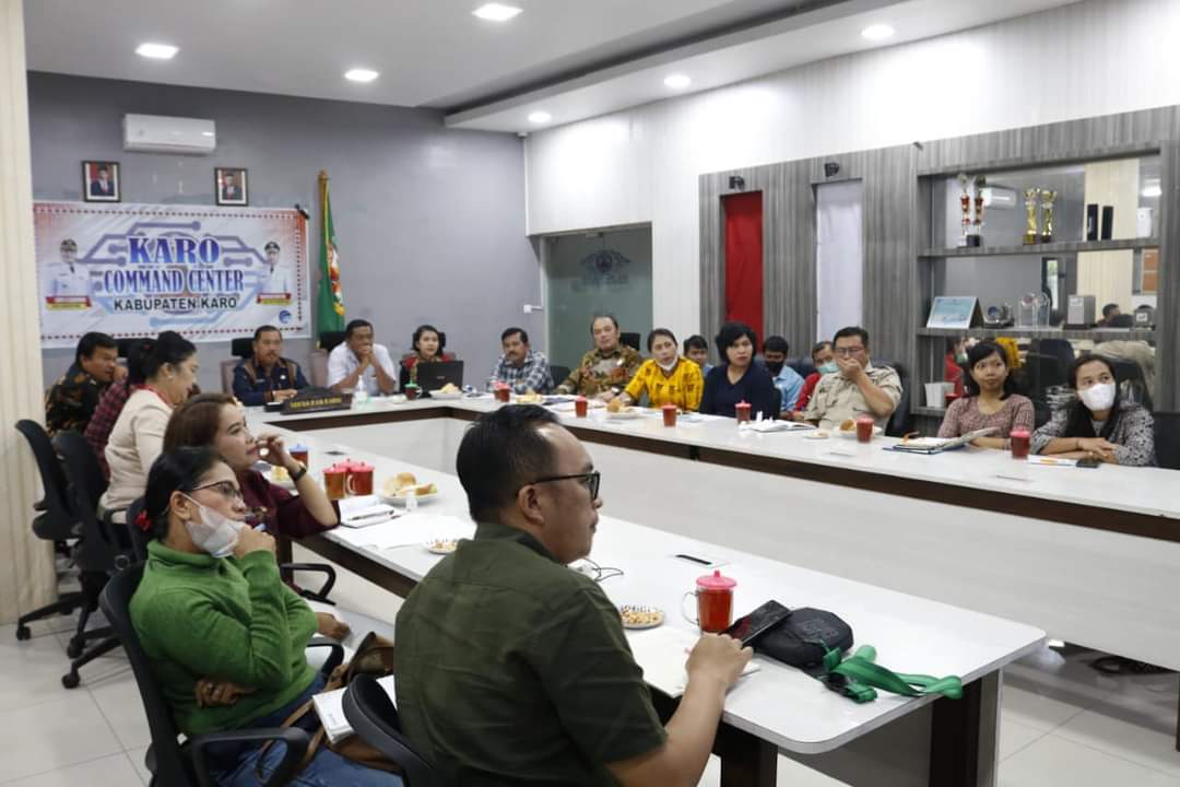 Pemkab Karo Ikuti Evaluasi Program Gerakan Menuju Kota Cerdas