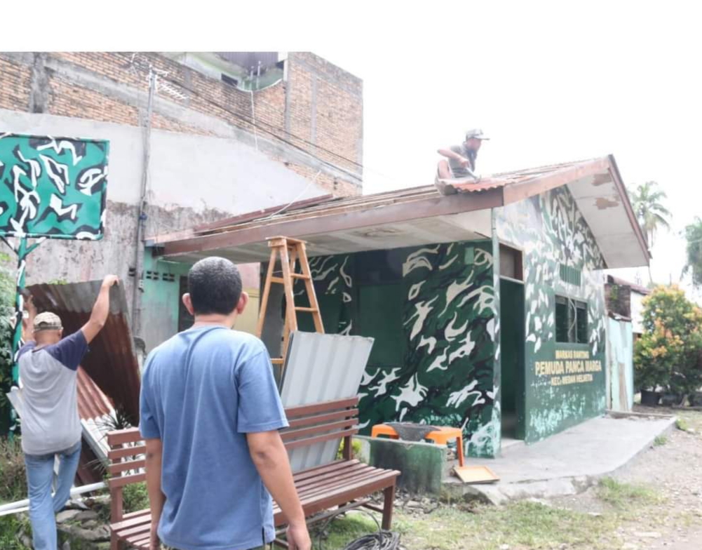 Pemko Medan Tertibkan Bangunan Pos OKP Dan Ormas Di Atas Fasilitas Umum