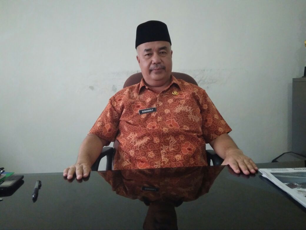 Kepala Dinas Sosial dan Pemberdayaan Masyarakat Desa Gunawan Firmansyah S.Sos,M.Si