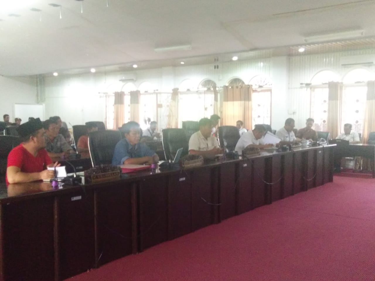 Anggota DPRD Pali gelar hearing dengan perwakilan LGPL