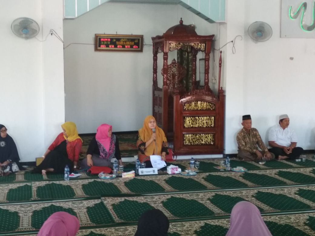 Anggota DPRD Kota Bengkulu Baidari saat sambutan