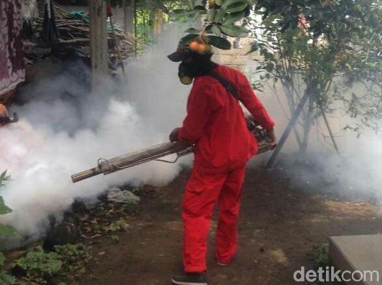 Fogging dilakukan di Blitar