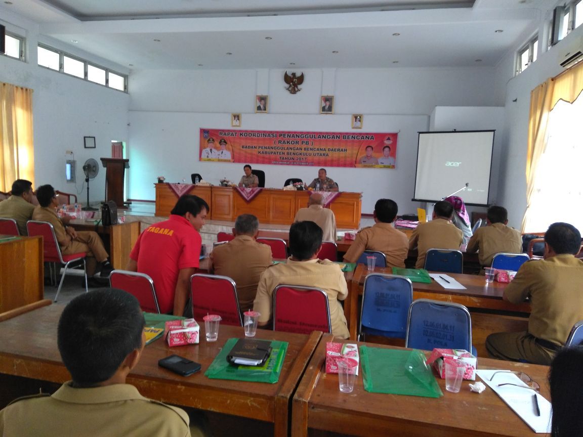 Bengkulu Utara Darurat Bencana,BPBD Gelar Rakor