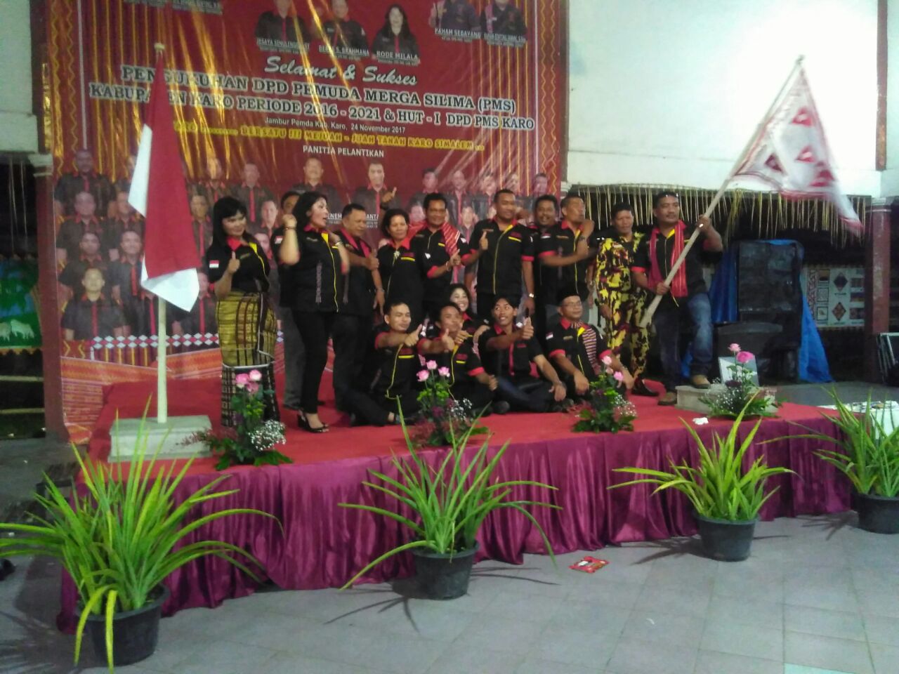 Pengukuhan Kader DPD PMS Karo