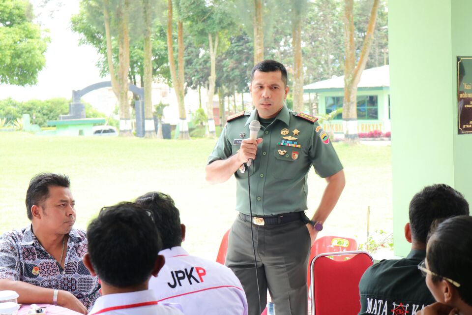 Dandim 0205 saat memberikan Arahan 