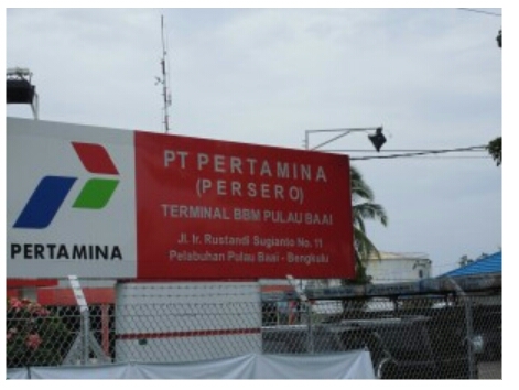 Tampak Kantor Pertamina Perwakilan Bengkulu