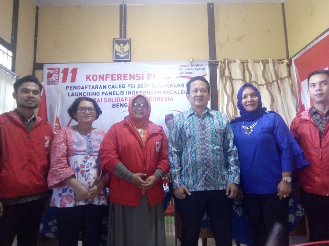 Pengurus PSI Bengkulu 