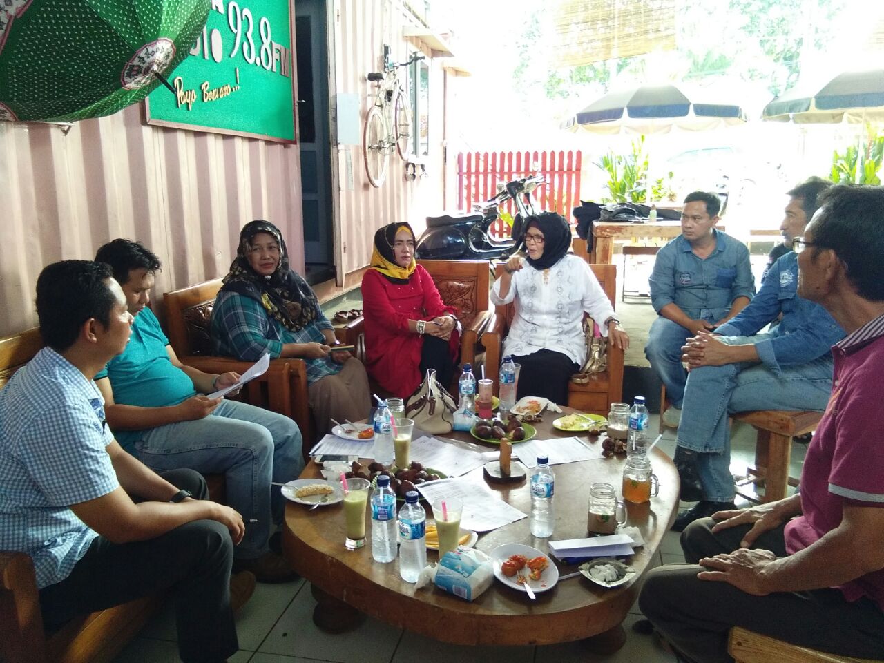 Tampak Pengurus Komunitas Wong Pendopo