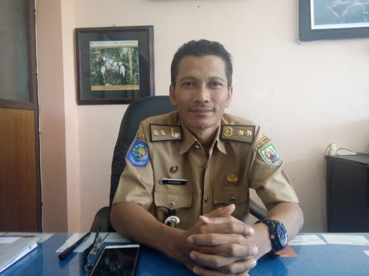 Kabag Minerba ESDM Provinsi Bengkulu M Solehan