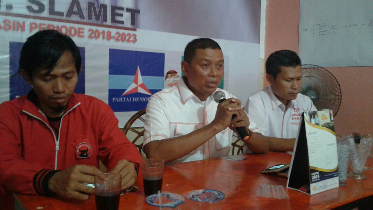 Tim Pemenangan Paslon Nomor urut 5 Mengelar Konferensi Pers