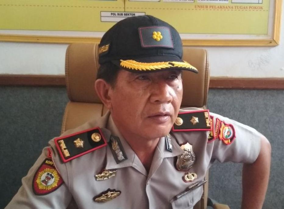 Kapolsek Teluk Segara Kompol Jauhari