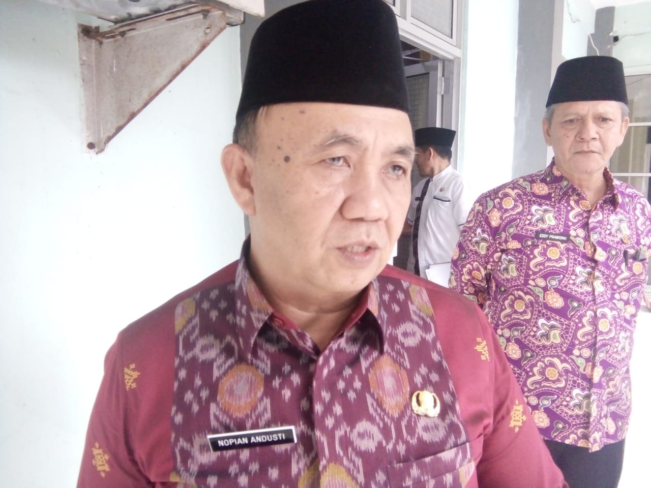 Sekprov Bengkulu Novian Andusti