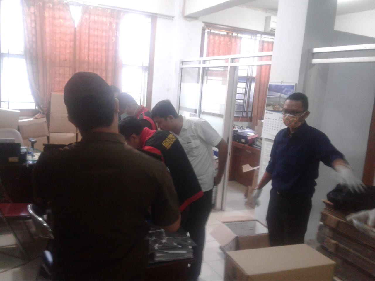 Kejati Bengkulu melakukan penggeledahan Pemda Benteng