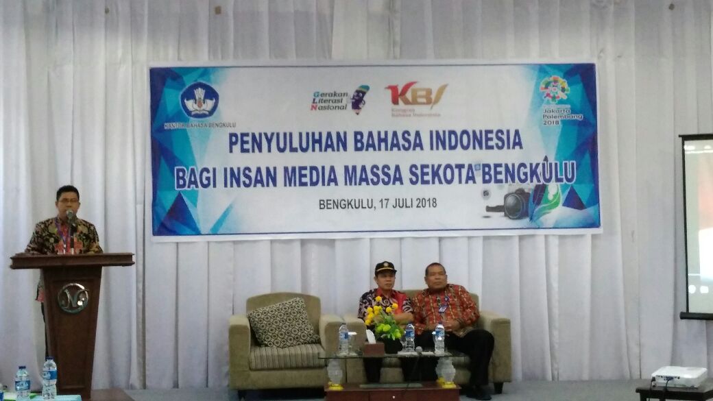 PWI Provinsi Bengkulu gelar Penyuluhan bahasa indonesia 