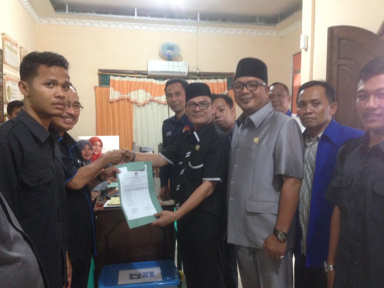 Penyerahan Berkas Caleg DPD PAN PALI