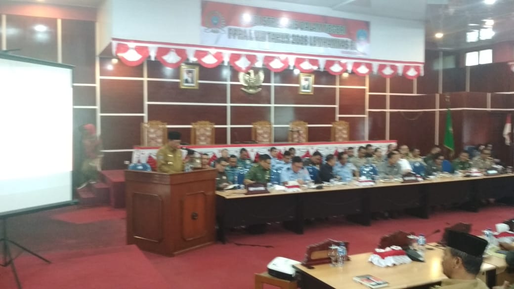 Kunjungan Lamhamnas RI ke DPRD Kota Bengkulu