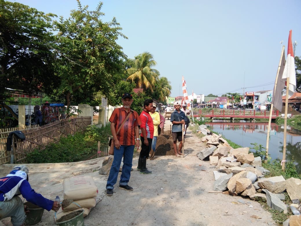 Tampak Pembangunan Tengah Berlangsung