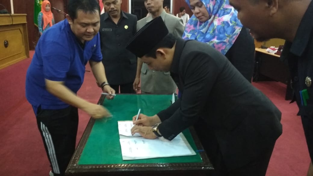 Wakil Walikota Tanda Tangani 