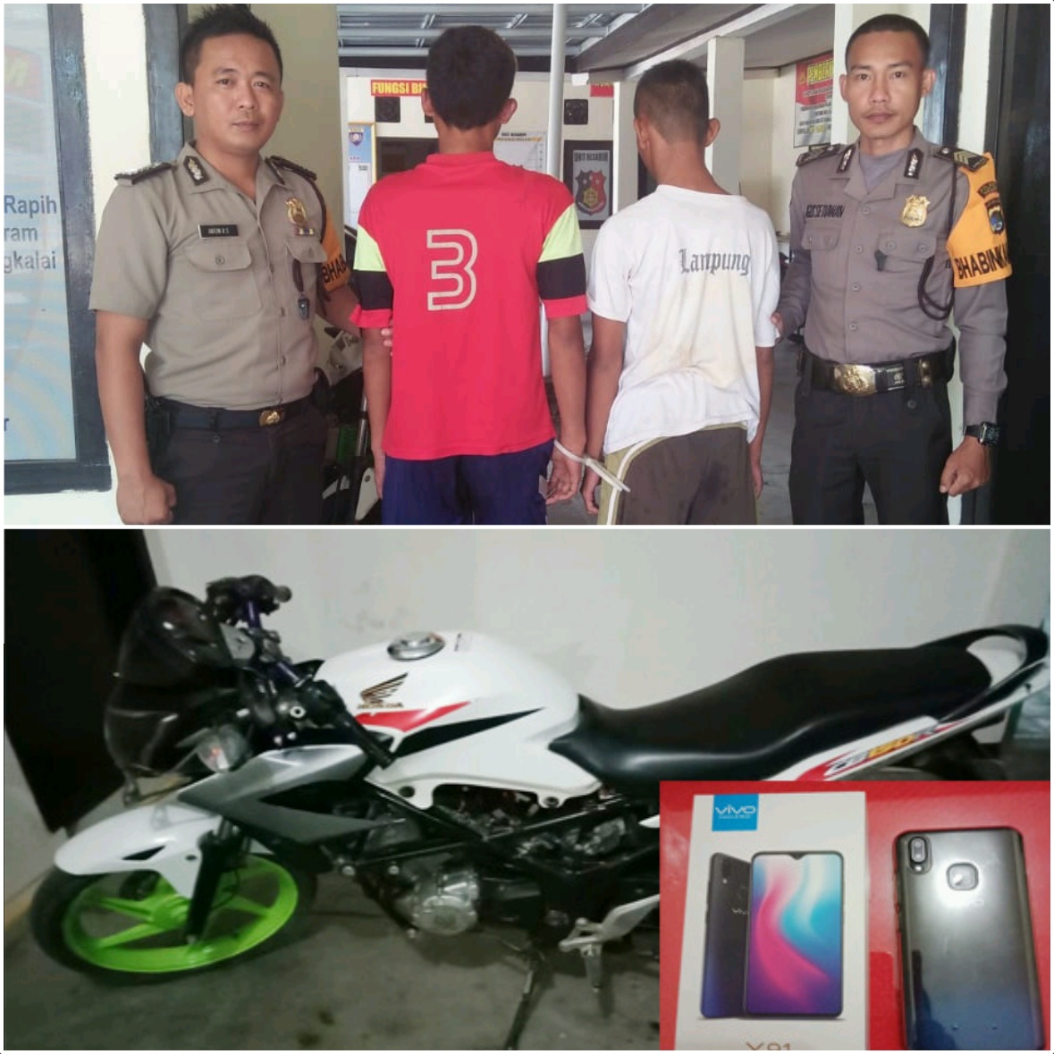 Terduga Pelaku diamankan