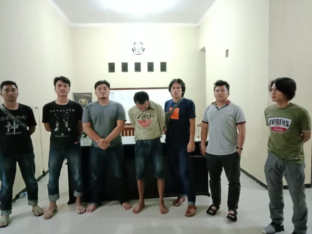 Terduga Pelaku diamankan