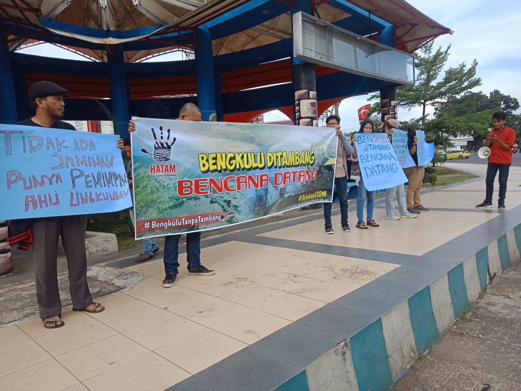 Peringati Hari Tambang, Koalisi Langit Biro Gelar Aksi Damai
