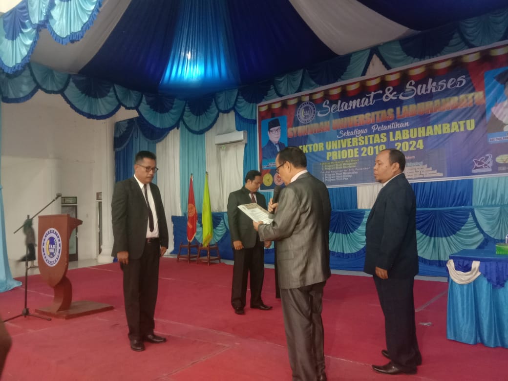 Rektor Universitas Labuhanbatu Dilantik