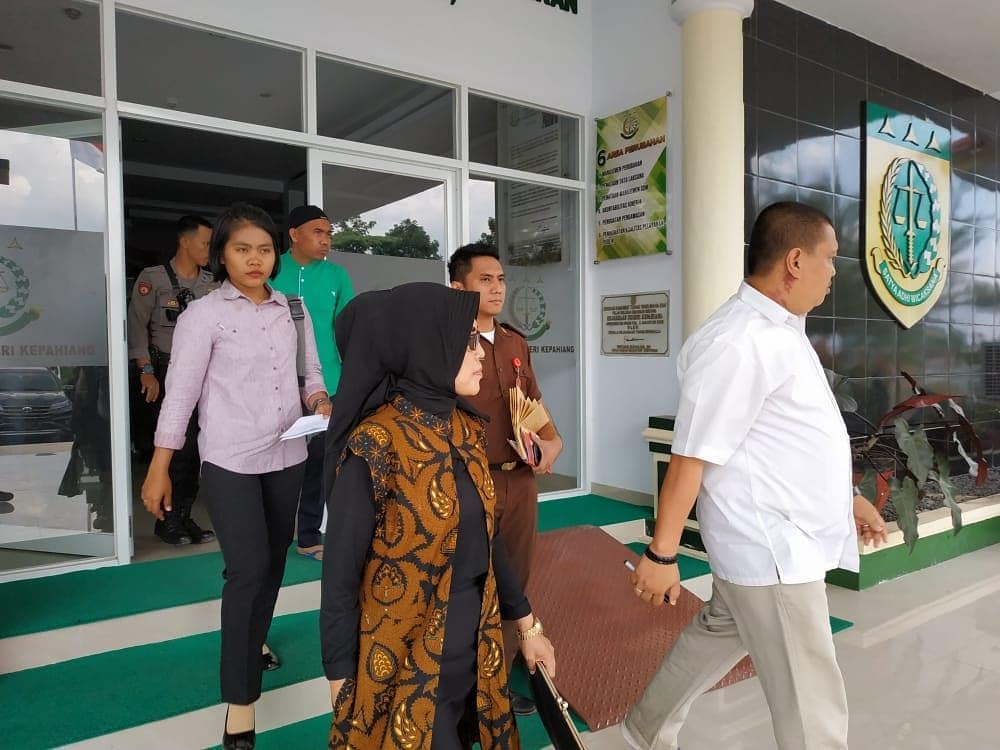Jelang Tahap II Kasus OTT Kepahiang 2 Tersangka di amankan di Rutan Bengkulu