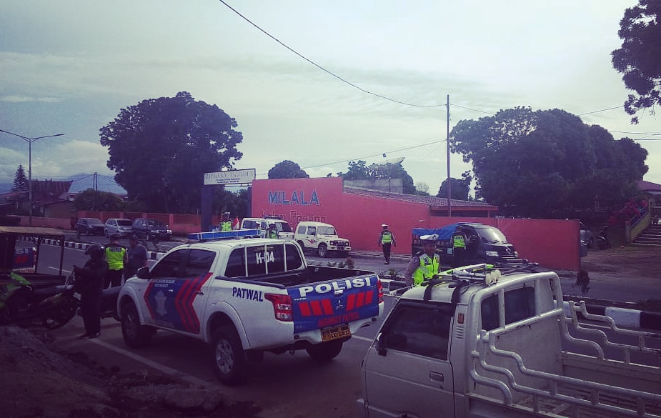 Operasi Patuh Toba Polres Tanah Karo Tilang 355 Kendaraan