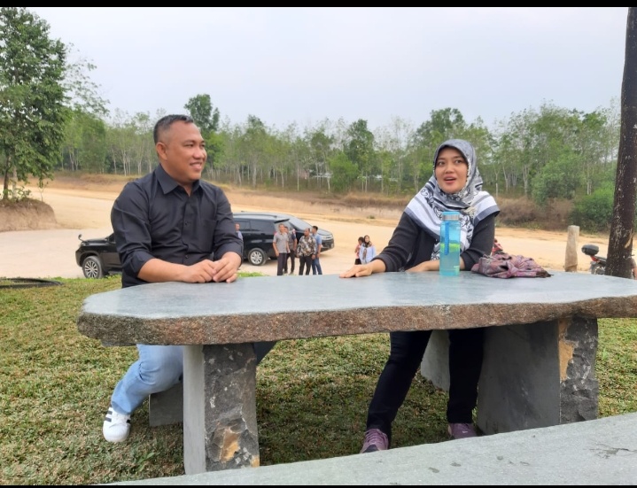 Wagub Lampung Chusnunia Chalim Silahturami ke bupati Tulang bawang barat