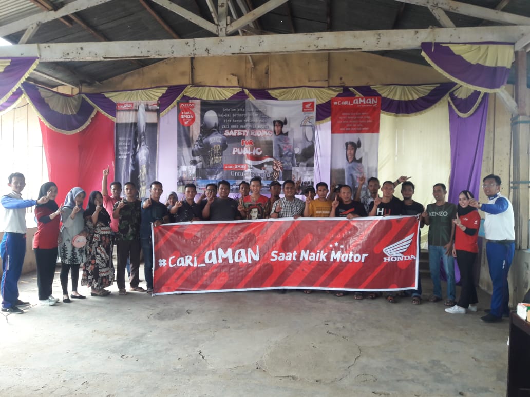 PT CAD Rantauprapat Gelar Dealer Event Sponsorship Safety Riding