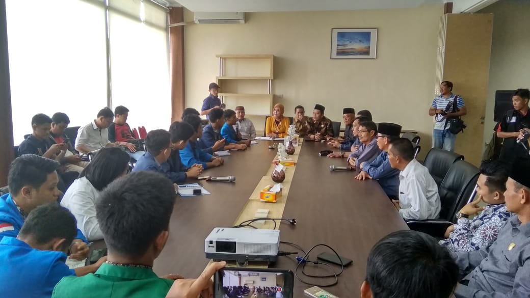 Perwakilan GPR Datangi DPRD