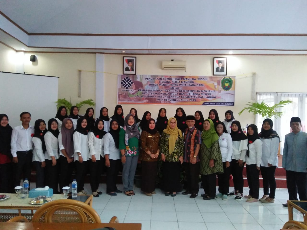 Kadisnaker Harapkan Peserta Menjadi Pekerja Mandiri