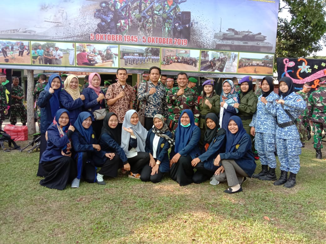 Mahasiswa ULB Ikut Rayakan HUT TNI Ke -74