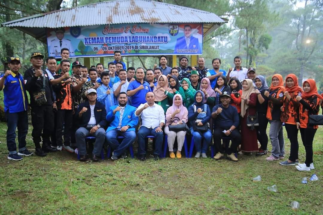 KNPI dan Dispora Labuhanbatu Gelar Kemah Pemuda