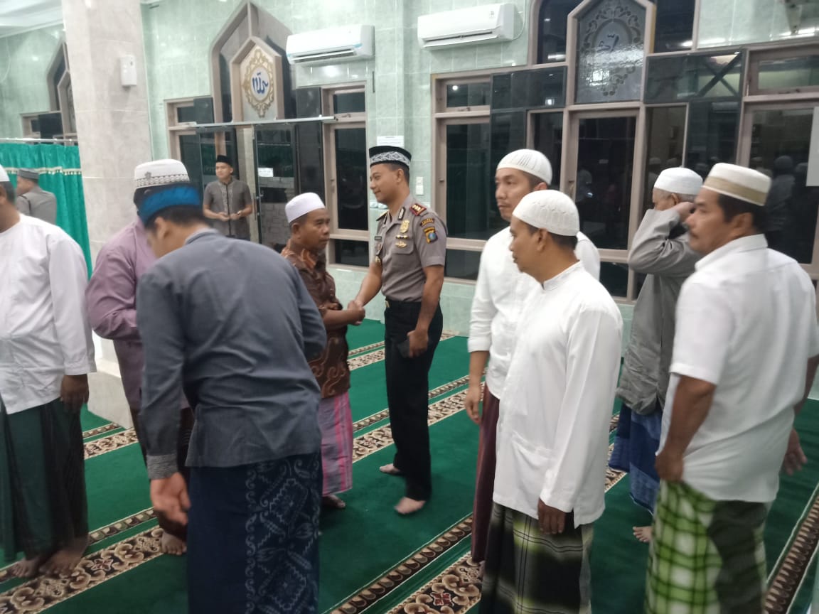 Kapolres Labuhanbatu Berikan Himbauan Kamtibmas di Masjid Al Muttaqin