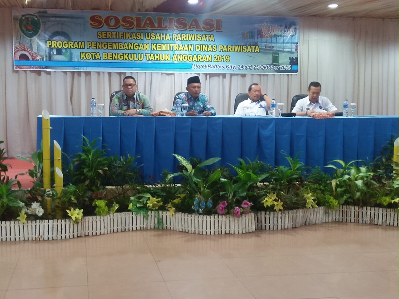 Dispar Gelar Pelatihan Sertifikasi Usaha Pariwisata