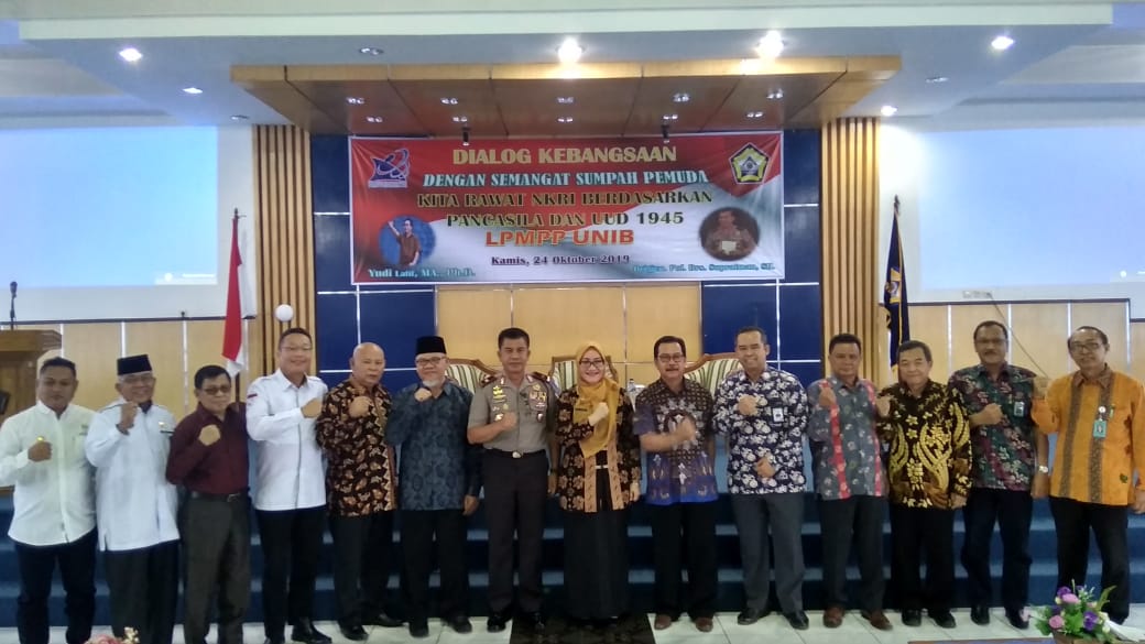 Jelang Sumpah Pemuda Unib gelar Dialog Kebangsaan