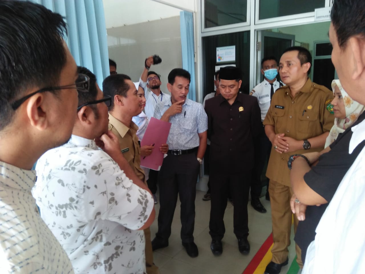 Komisi I DPRD Sidak Perkembangan Prasarana RSHD