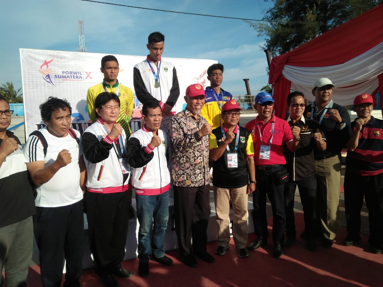 Pertandingan Porwil Cabor Renang