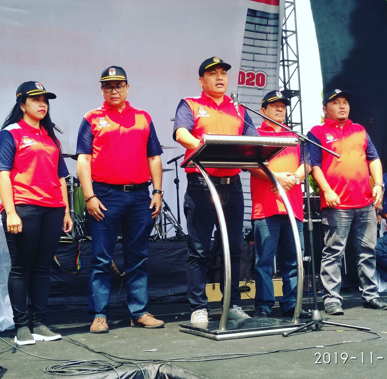 Wakil Bupati Karo Cory S Sebayang Hadiri Launching Jingle dan Maskot KPUD Karo