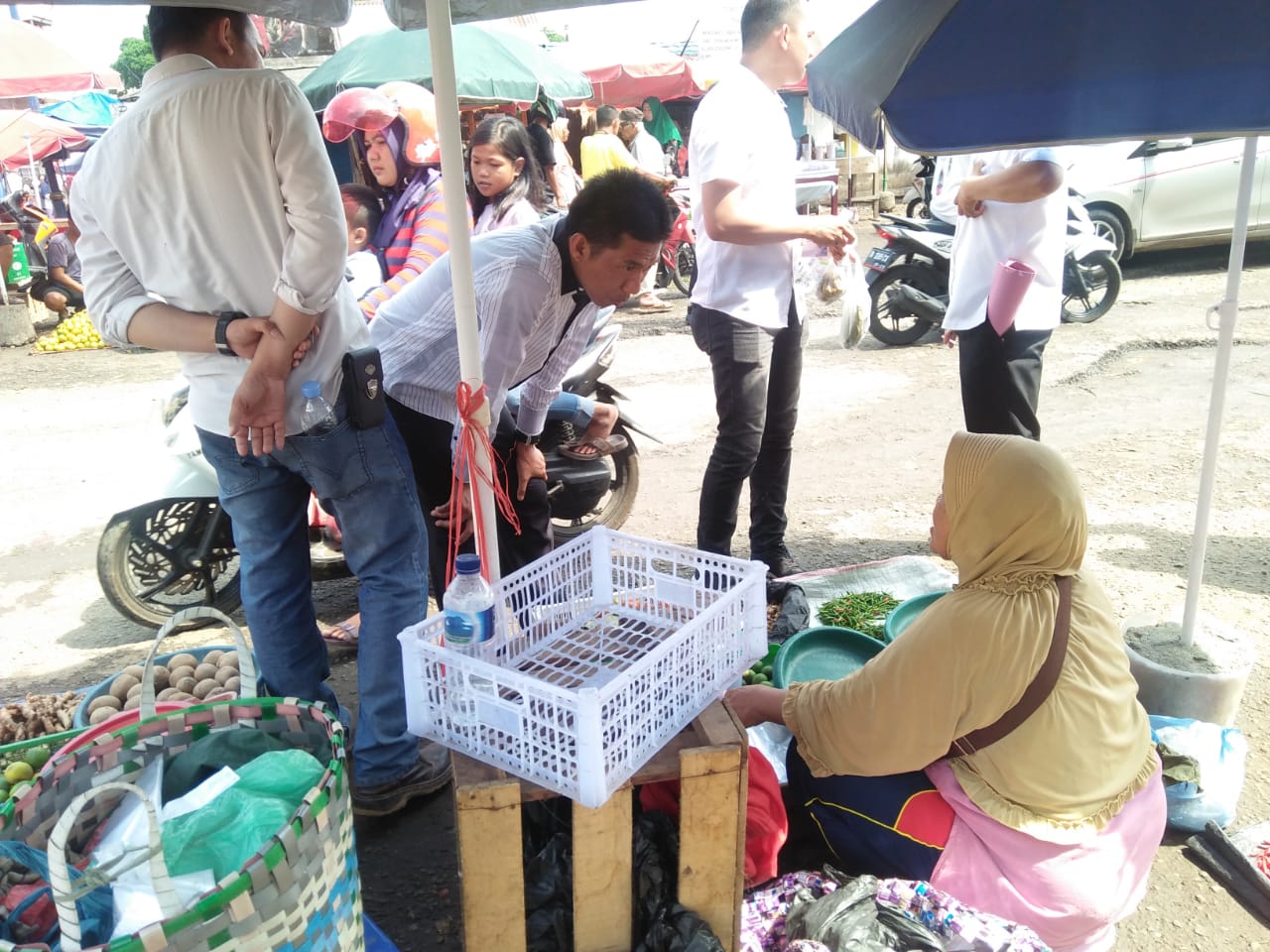 Komisi III Sidak Pembangunan Pasar Panorama