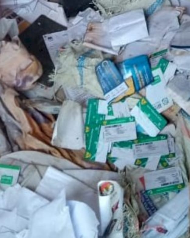 132 KIS Ditemukan Berserakan di Gudang Kantor Kades