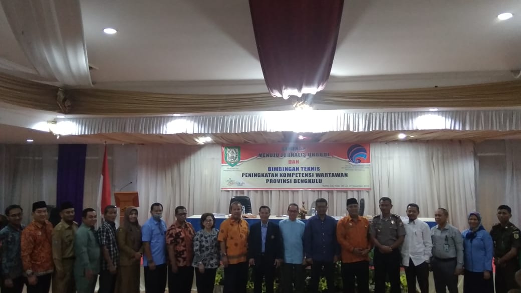 Gandeng PWI Diskominfotik Gelar Bimtek Jurnalis