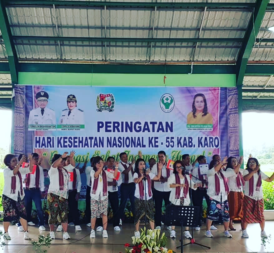 Wakil Bupati Karo Buka Peringatan HKN Ke 55